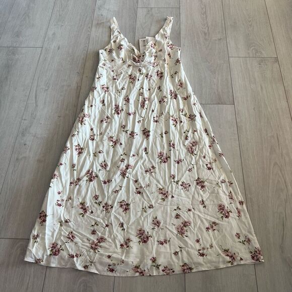 AUGUSTE  MELODIE MIDI DRESS size L - Picture 1 of 12